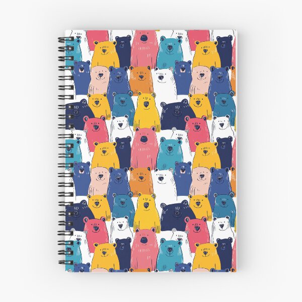 Item preview, Multi-Colored Bear Crowd Joyful Energy designed and sold by MidArtForge.