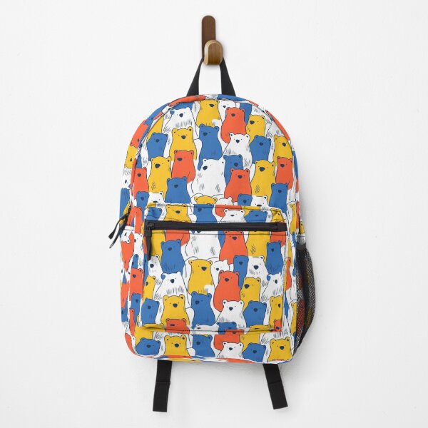 Item preview, Multi-Colored Bear Crowd Joyful Energy designed and sold by MidArtForge.