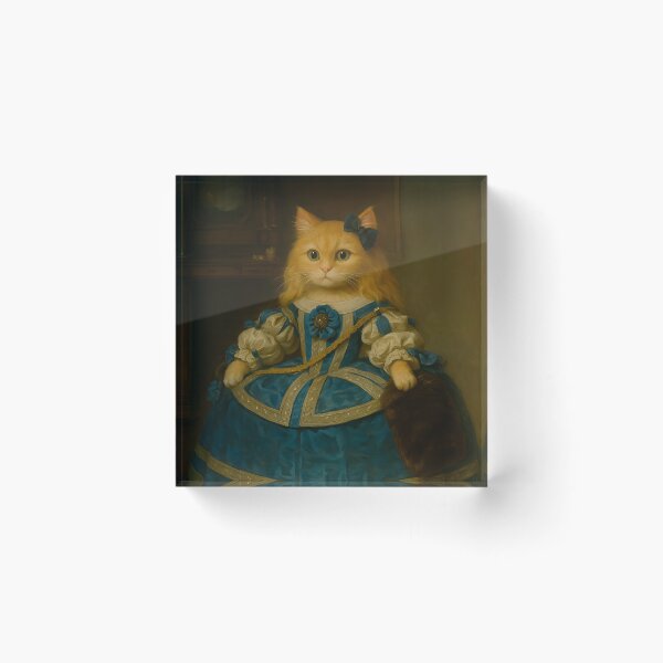 Item preview, Charming Ginger Cat: Whimsical Formal Portrait designed and sold by Alan Javier Cordoba Espinosa.