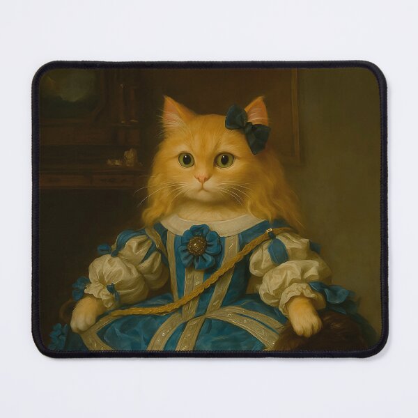 Item preview, Charming Ginger Cat: Whimsical Formal Portrait designed and sold by Alan Javier Cordoba Espinosa.