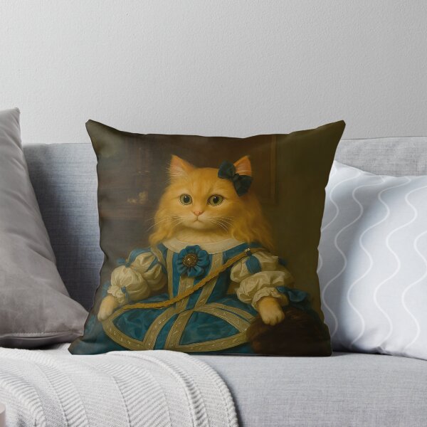 Item preview, Charming Ginger Cat: Whimsical Formal Portrait designed and sold by Alan Javier Cordoba Espinosa.