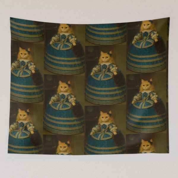 Item preview, Charming Ginger Cat: Whimsical Formal Portrait designed and sold by Alan Javier Cordoba Espinosa.