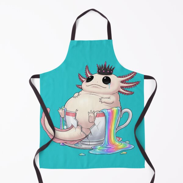 Item preview, Axolotl Crying in a Rainbow Teacup designed and sold by DumbPet.