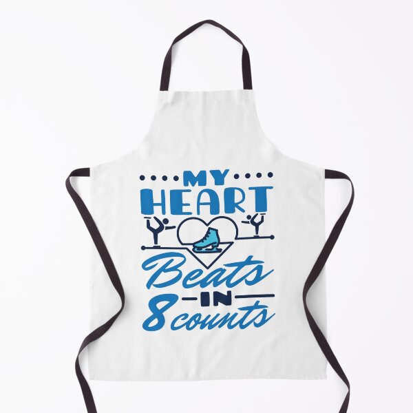 Item preview, My Heart Beats in 8 Counts Figure Skating Ice Skater designed and sold by jaygo.