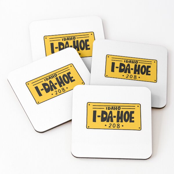 Item preview, I-Da-Hoe License Plate designed and sold by VeryGoodShopp.