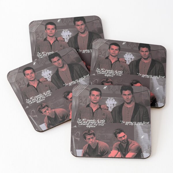 Item preview, Love in orange and gray - Stiles and Derek  designed and sold by HeikeArtCo.