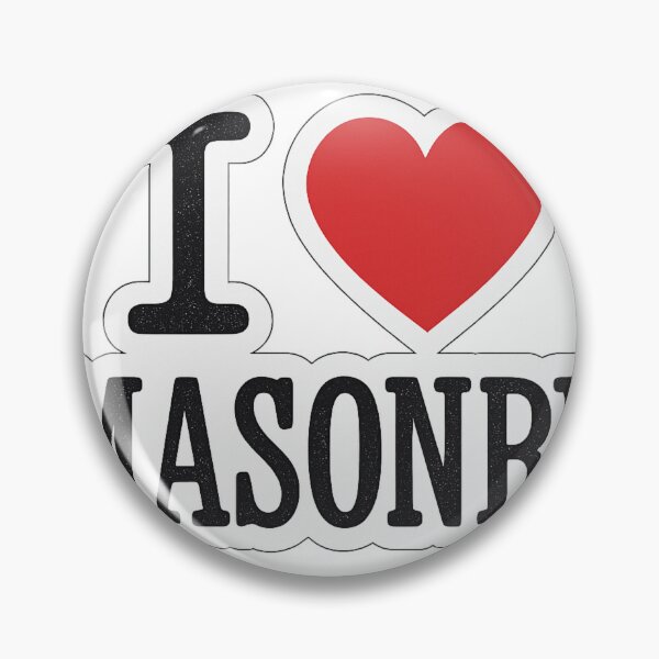 Item preview, I love masonry designed and sold by DrDoke.