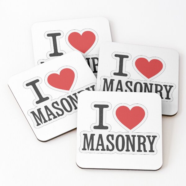 Item preview, I love masonry designed and sold by DrDoke.