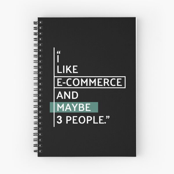 Item preview, I Like E-Commerce and Maybe 3 People designed and sold by MaryAller.