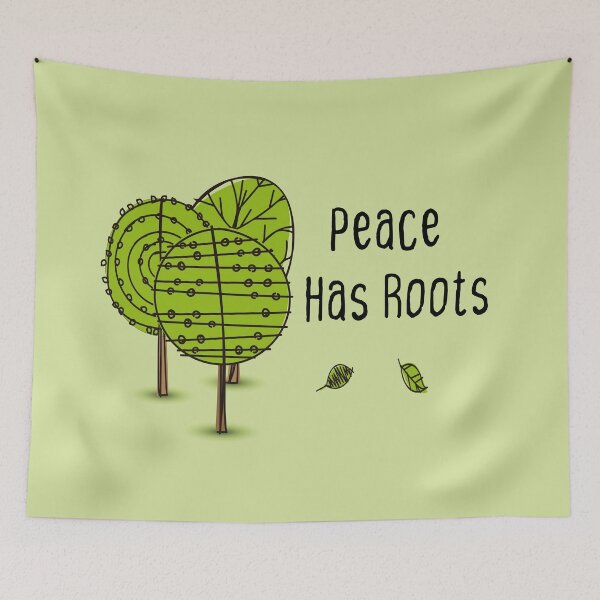 Item preview, Peace Has Roots Park Ranger and Trees designed and sold by Sarcastic designs.