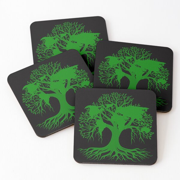 Item preview, Tree Earth Roots Silhouette Healthy Planet Eco Green designed and sold by TmoT.