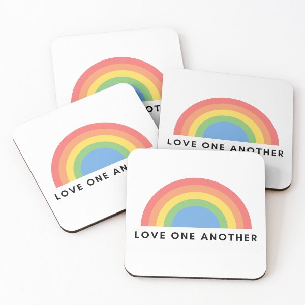 Item preview, Love One Another Rainbow  designed and sold by heartsandgnomes.