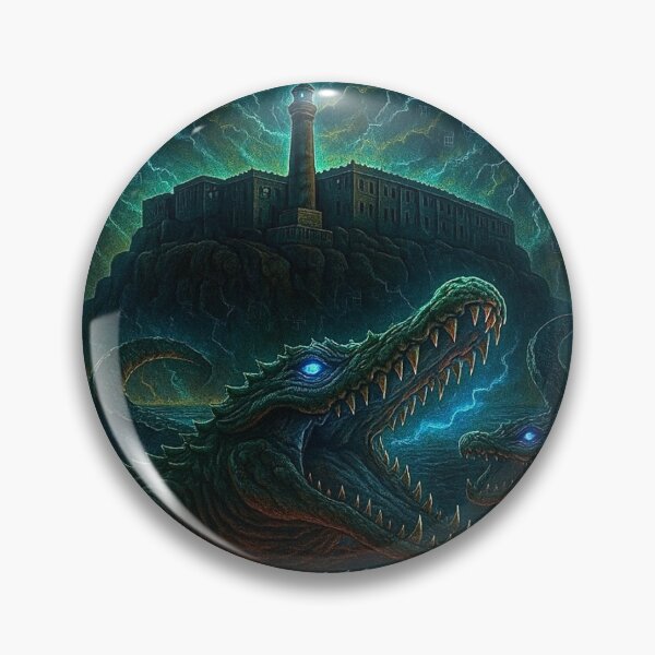 Item preview, ALLIGATOR ALCATRAZ 2 designed and sold by KRYPTO-KHAT.