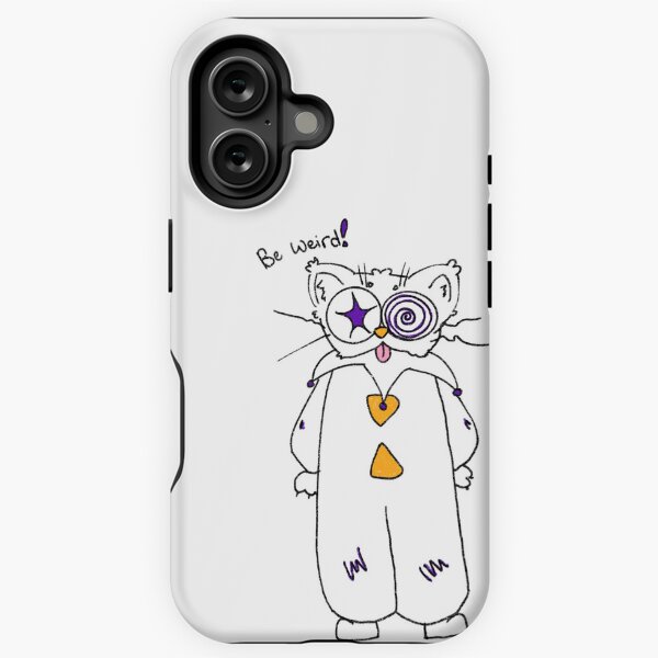 Item preview, BE WEIRD! silly kitty designed and sold by SamsCl0wnery.