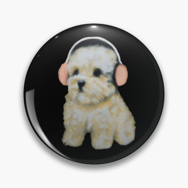 Item preview, clairo dog with headphones  designed and sold by miss madison creates.