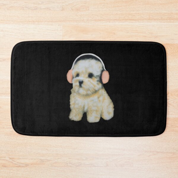 Item preview, clairo dog with headphones  designed and sold by miss madison creates.