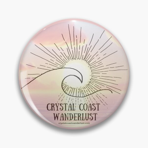 Item preview, Crystal Coast Wanderlust Logo designed and sold by PlantedDesign.