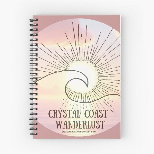 Item preview, Crystal Coast Wanderlust Logo designed and sold by PlantedDesign.
