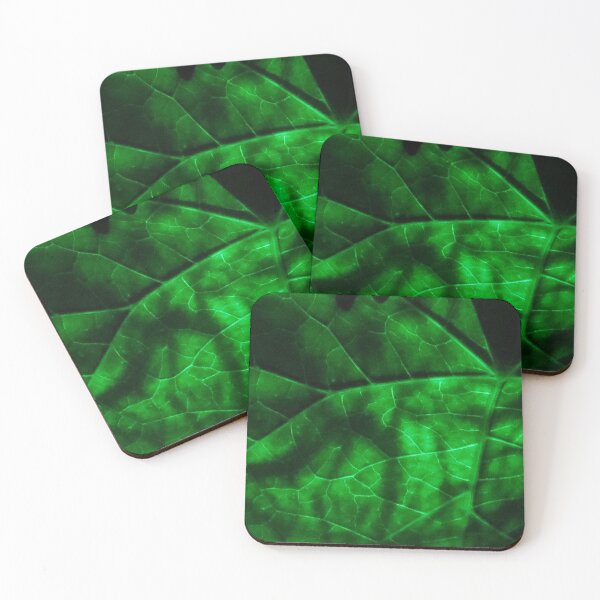 Item preview, Illuminated Morning Glory Leaf designed and sold by Eclectically-Kimberly.