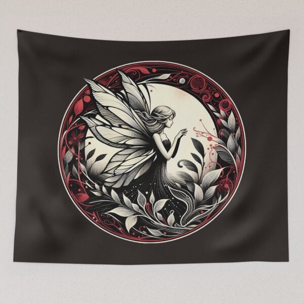 Item preview, Nature’s Secret in Crimson Silence designed and sold by Good Vibes .