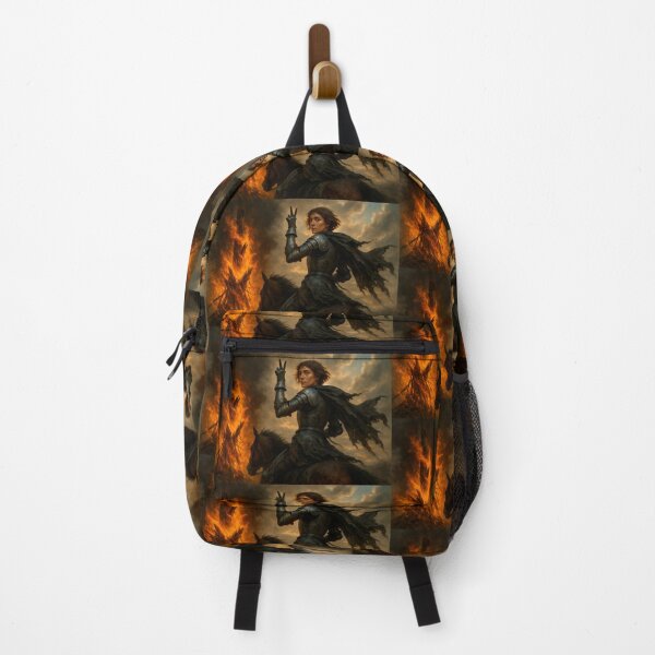 Item preview, Jane D Arc Peace: Defiance Amidst Burning Pyre designed and sold by Alan Javier Cordoba Espinosa.