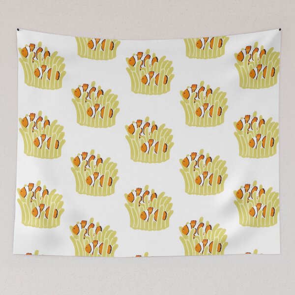 Item preview, Cute Kawaii Clownfish in Anemone – Adorable Ocean Fish Illustration designed and sold by Blueprint&co.