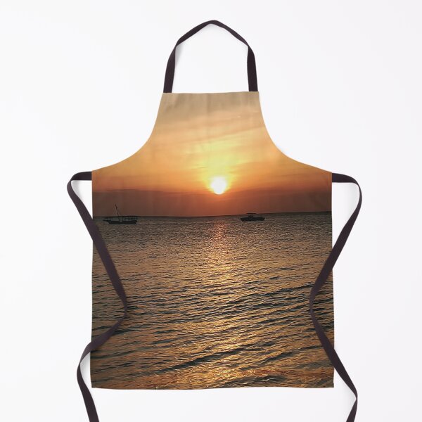 Item preview, Tanzania Sunset with Distant Boats designed and sold by Vector Woofs.