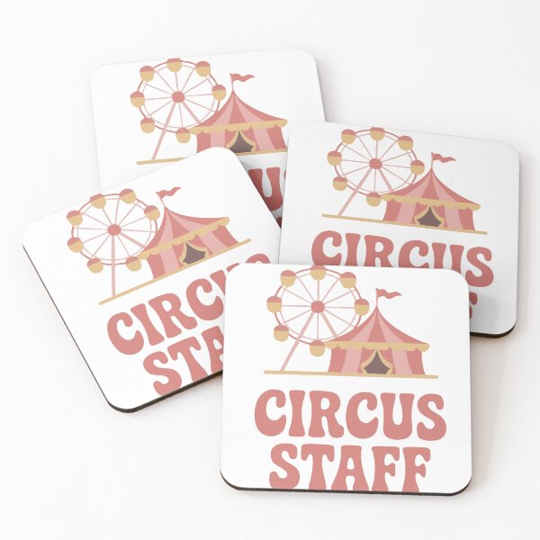 Item preview, Funny Circus Staff Carnival Crew Retro Aesthetic Clown Tent designed and sold by IDesiwork ⭐⭐⭐⭐⭐.