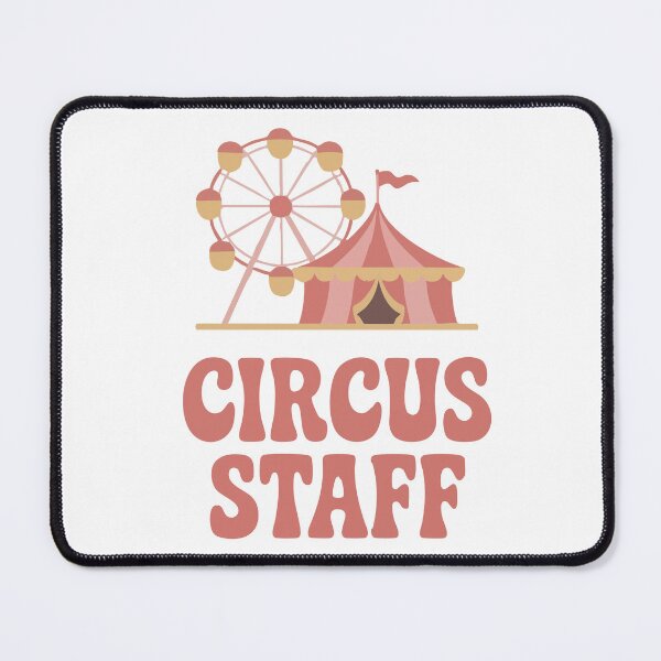 Item preview, Funny Circus Staff Carnival Crew Retro Aesthetic Clown Tent designed and sold by IDesiwork ⭐⭐⭐⭐⭐.