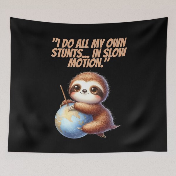 Item preview, Slow Motion Stunt Sloth designed and sold by Mechanical-Artt.
