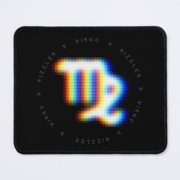 Item preview, Virgo Glitch - Clean Halftone Zodiac Symbol with Earthy Vibe designed and sold by H Jonas.