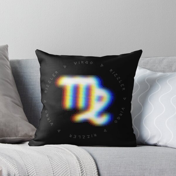 Item preview, Virgo Glitch - Clean Halftone Zodiac Symbol with Earthy Vibe designed and sold by H Jonas.