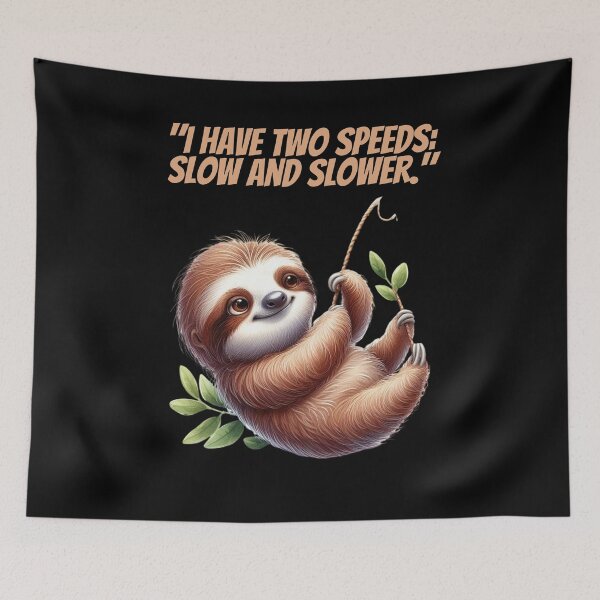 Item preview, Two Speed Sloth designed and sold by Mechanical-Artt.