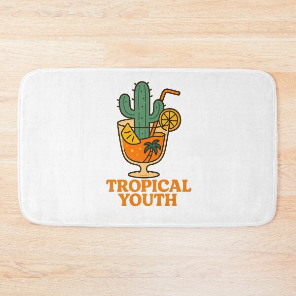 Item preview, Tropical Youth Cactus | Fun Summer Cocktail Design designed and sold by ALITOPRINCE.