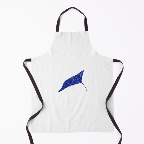 Item preview, Cute Blue Stingray Illustration – Kawaii Ocean Animal Design designed and sold by Blueprint&co.