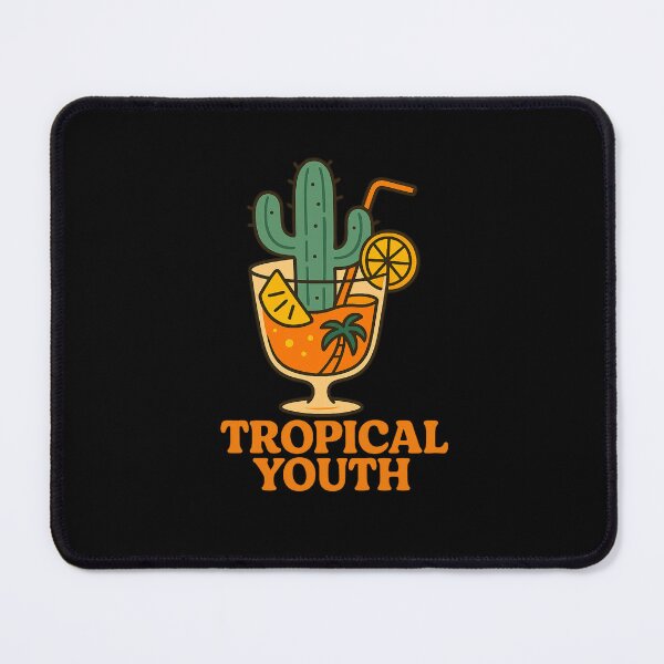 Item preview, Tropical Youth Cactus | Fun Summer Cocktail Design designed and sold by ALITOPRINCE.