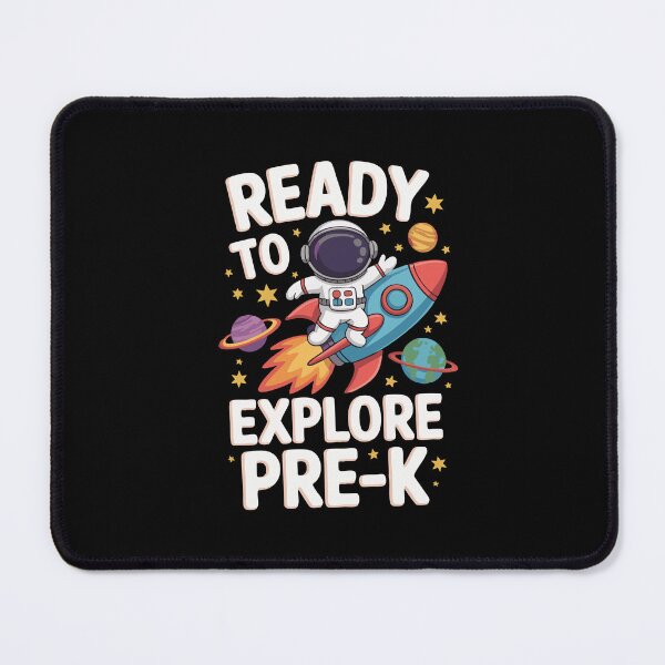 Item preview, Ready to Explore Pre-K Funny Space Astronaut Theme designed and sold by IDesiwork ⭐⭐⭐⭐⭐.