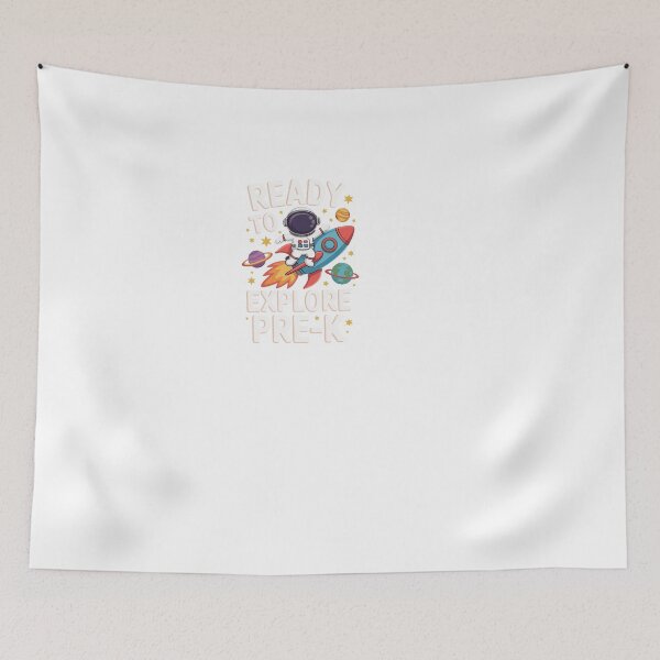 Item preview, Ready to Explore Pre-K Funny Space Astronaut Theme designed and sold by IDesiwork ⭐⭐⭐⭐⭐.