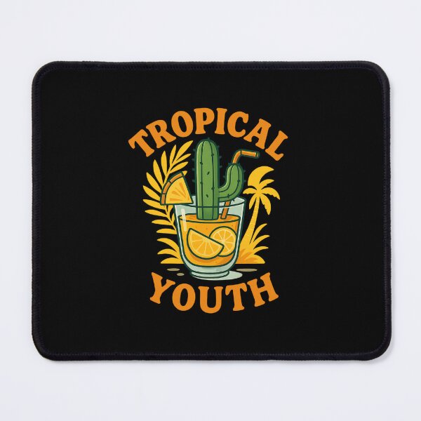 Item preview, Tropical Youth Cactus | Fun Summer Cocktail Design designed and sold by ALITOPRINCE.