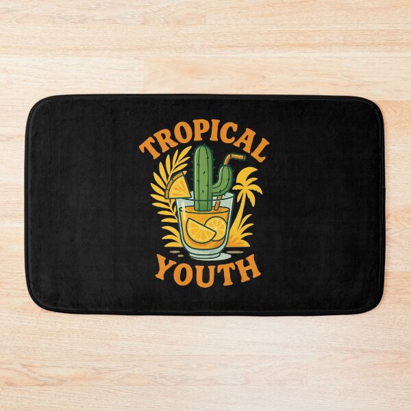 Item preview, Tropical Youth Cactus | Fun Summer Cocktail Design designed and sold by ALITOPRINCE.