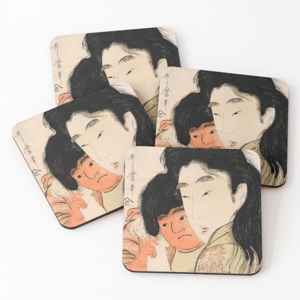 Artikelvorschau, Yama-uba und Kintaro – Vintage japanische Ukiyo-e-Kunst von Utamaro entworfen und verkauft von EmeraldeaArt.