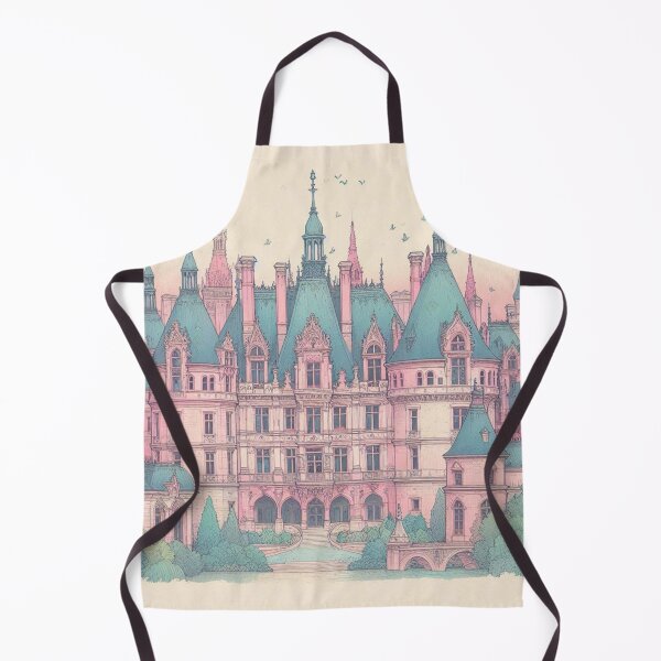 Item preview, Minimalist French Castle - Modern Chateaucore Aesthetic Wall Art designed and sold by Sugar Wisdom .