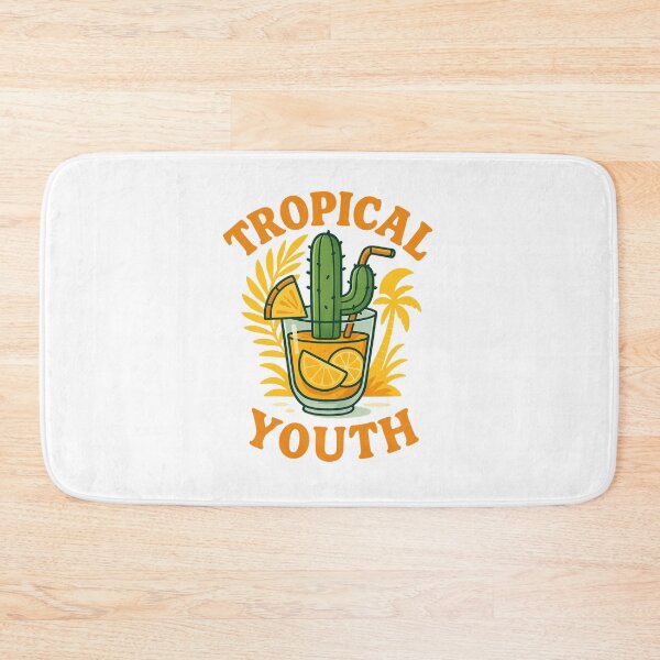 Item preview, Tropical Youth Cactus | Fun Summer Cocktail Design designed and sold by ALITOPRINCE.