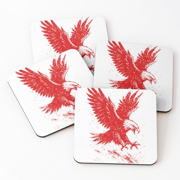 Item preview, Eagle attack red designed and sold by Pixel-Up.
