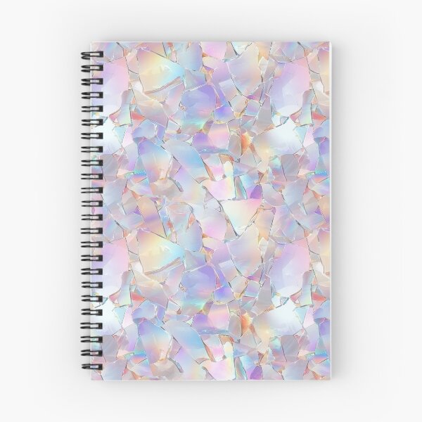 Item preview, Holographic Shattered Glass – Pastel Iridescent Abstract designed and sold by myprintedgems.
