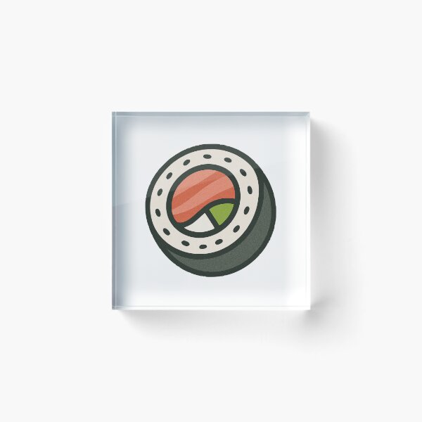 Item preview, Philadelphia Roll Sushi Japanese Food Art designed and sold by Vendeloc.