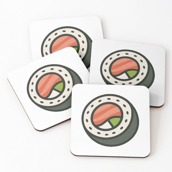 Item preview, Philadelphia Roll Sushi Japanese Food Art designed and sold by Vendeloc.