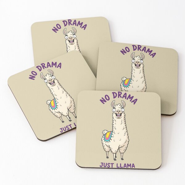 Item preview, No Drama Just Lama designed and sold by bluel_evin.