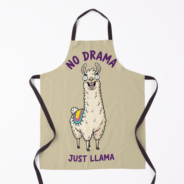 Item preview, No Drama Just Lama designed and sold by FurRealStudioCo.