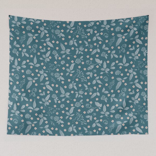 Item preview, Arona Rose with Small White Flowers, Leaves and Sprigs  designed and sold by Lynne Adams.